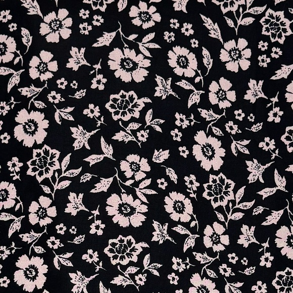 Black & Cream Floral Kimono Forever 21 Size Medium - Picture 5 of 8